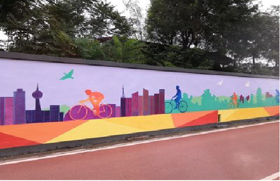 永仁墙体彩绘-围墙