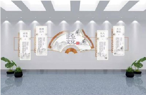 永仁企业文化墙设计的核心要素。