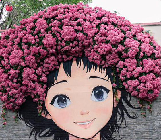 永仁墙体彩绘-网红墙打卡