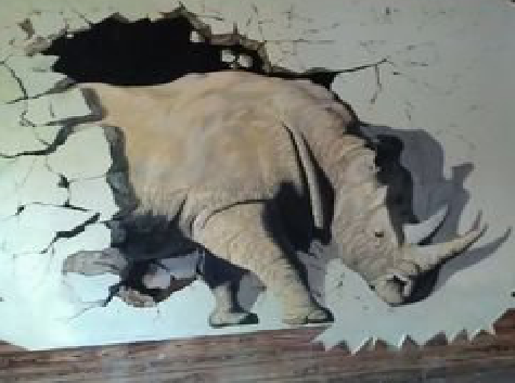 永仁在墙绘中，如何绘制3D效果？