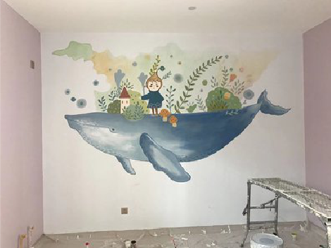 永仁手绘墙的特点及优势。